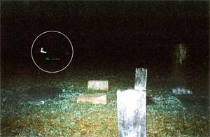 Waverly Hall Cemetery ghost picture.