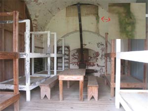 Ghost picture - Fort Pulaski, Savannah, Georgia.