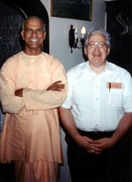 Swami Chetanananda and Lee Prosser