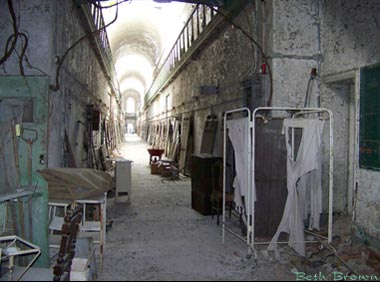 Eastern State Penitentiary.